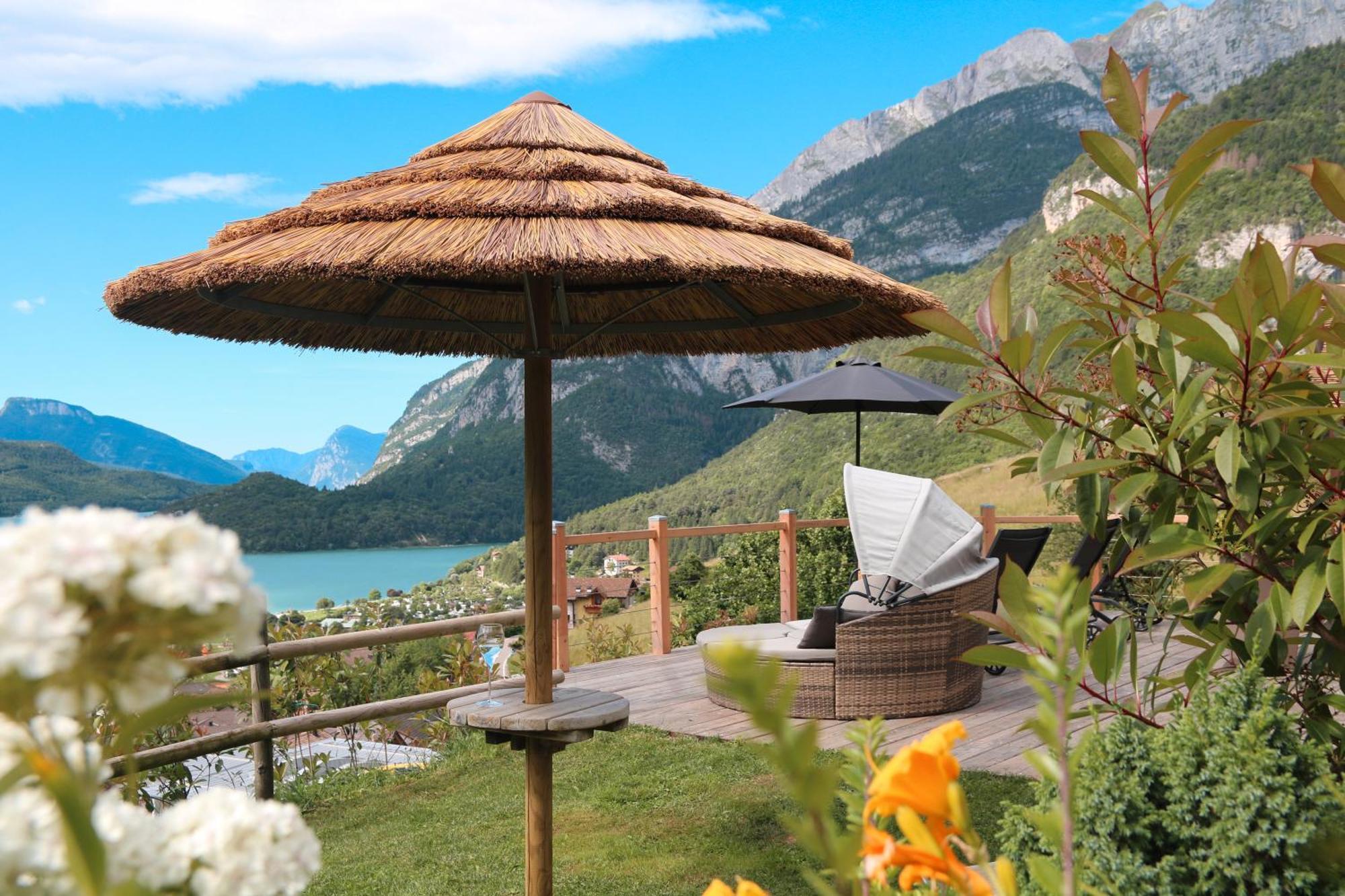 Villa La Dama Del Lago Molveno Ngoại thất bức ảnh
