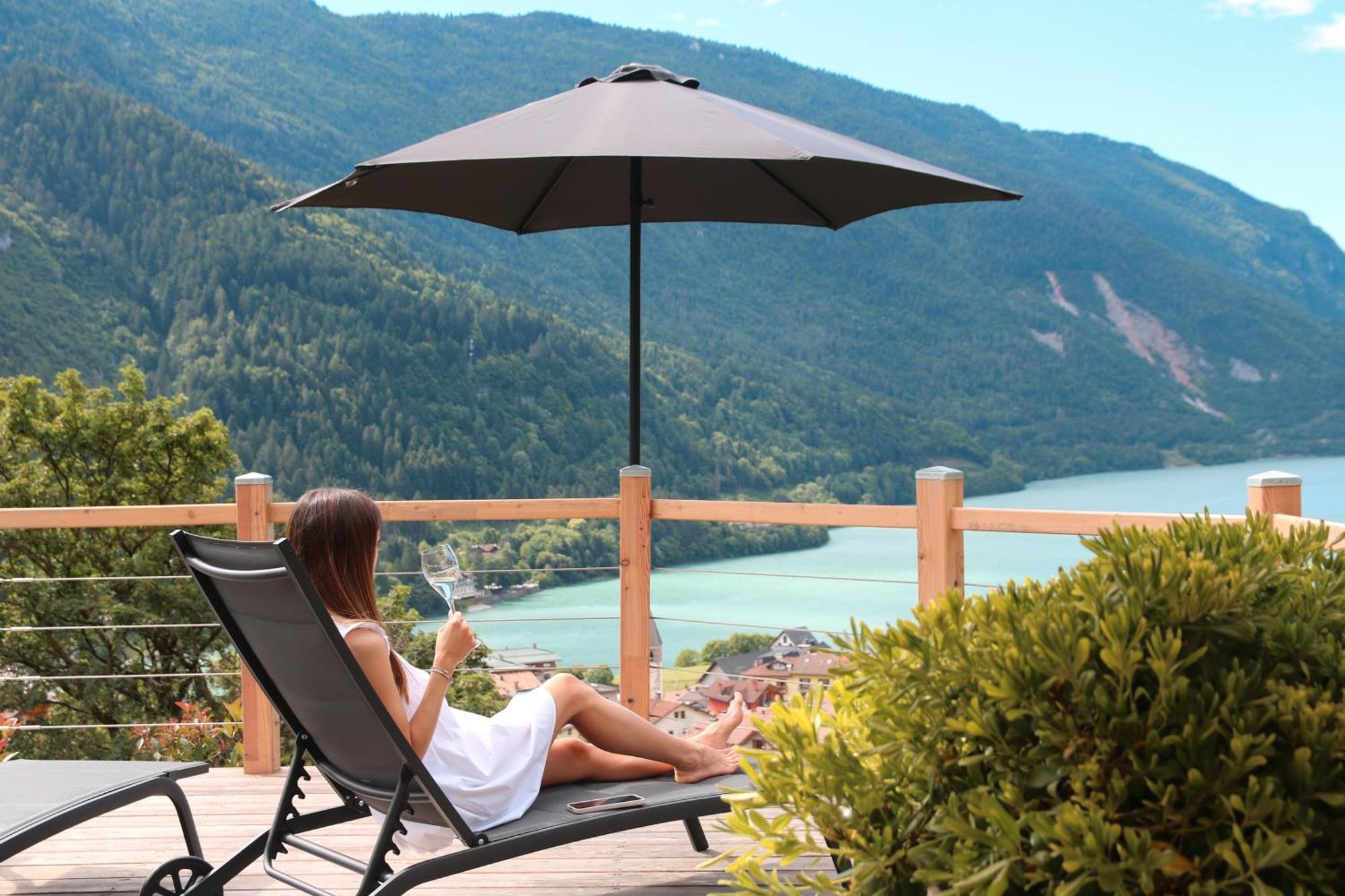 Villa La Dama Del Lago Molveno Ngoại thất bức ảnh